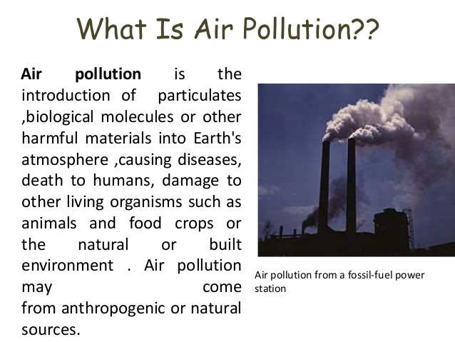 Air Pollution Ppt By Slide Share Download